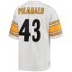 Women's Pittsburgh Steelers Troy Polamalu Mitchell & Ness White 2005 Legacy Replica Team Jersey