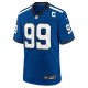 Men's Indianapolis Colts DeForest Buckner Nike Royal Indiana Nights Alternate Game Jersey