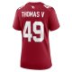 Women's Arizona Cardinals Starling Thomas V Nike  Cardinal Team Game Jersey