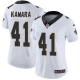 Nike New Orleans Saints #41 Alvin Kamara White Women's Stitched NFL Vapor Untouchable Limited Jersey