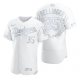 Men's Los Angeles Dodgers #35 Cody Bellinger White Nike Flexbase Fashion Jersey