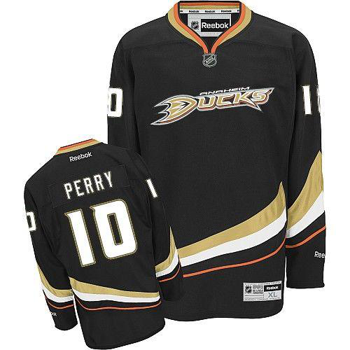 Anaheim Ducks #10 Corey Perry Stitched Black NHL Jersey