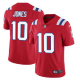 Men's New England Patriots #10 Mac Jones Red 2021 NFL Draft Limited Jersey