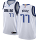 Nike Dallas Mavericks #77 Luka Doncic White Youth NBA Swingman Association Edition Jersey