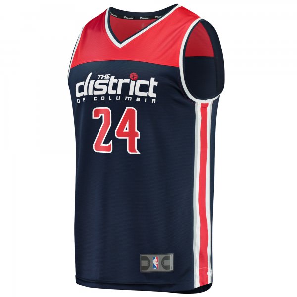 Men's Washington Wizards Corey Kispert Fanatics Navy Fast Break Replica Player Jersey - Statement Edition