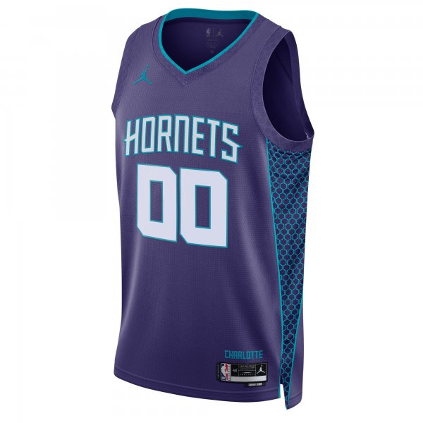 Unisex Charlotte Hornets Jordan Brand Teal 2022/23 Swingman Custom Jersey - Statement Edition