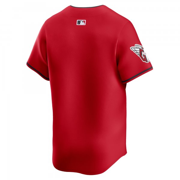 Men's Cleveland Guardians  Nike Red  Alternate Limited Jersey