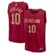 Youth Cleveland Cavaliers Darius Garland Fanatics Wine Fast Break Player Jersey - Icon Edition