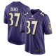 Men's Baltimore Ravens Kenyan Drake Nike  Purple  Game Jersey