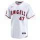 Men's Los Angeles Angels Griffin Canning Nike White Home Limited Player Jersey