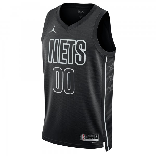 Unisex Brooklyn Nets Jordan Brand Black 2022/23 Swingman Custom Jersey - Statement Edition