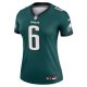 Women's Philadelphia Eagles DeVonta Smith Nike Midnight Green Legend Jersey