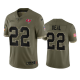 Tampa Bay Buccaneers Keanu Neal Olive 2022 Salute To Service Jersey #22