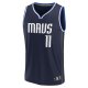 Men's Dallas Mavericks Tim Hardaway Jr. Fanatics Navy Fast Break Replica Player Jersey - Statement Edition