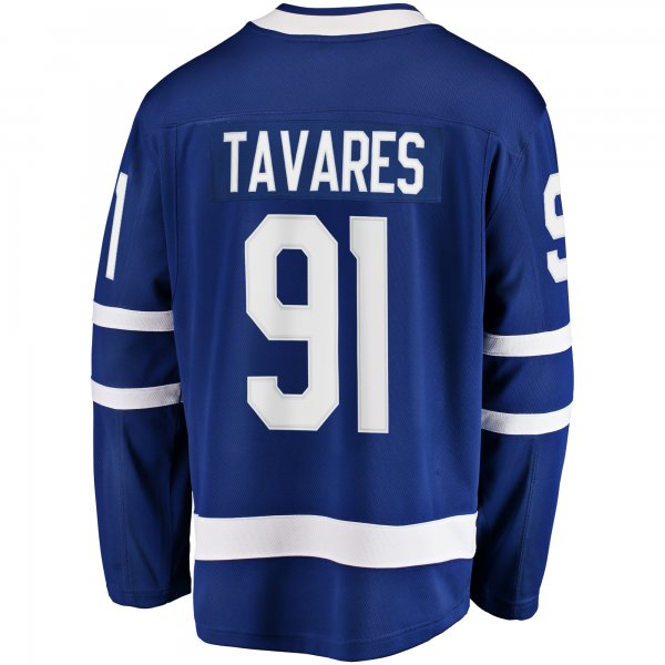 Men's Toronto Maple Leafs John Tavares Fanatics Blue Home Premier Breakaway Player Jersey