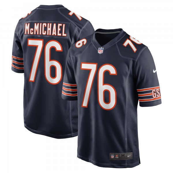 Men's Chicago Bears Steve McMichael Nike  Navy  Retired Player Game Jersey