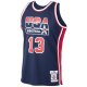 Men's USA Basketball Chris Mullin Mitchell & Ness Navy 1992 Dream Team Jersey