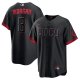 Men's Cincinnati Reds Joe Morgan Nike Black City Connect Replica Player Jersey