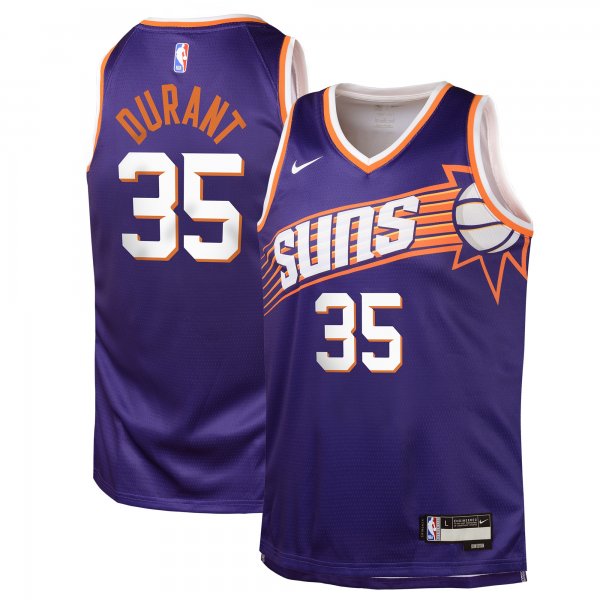 Youth Phoenix Suns Kevin Durant Nike Purple Swingman Jersey - Icon