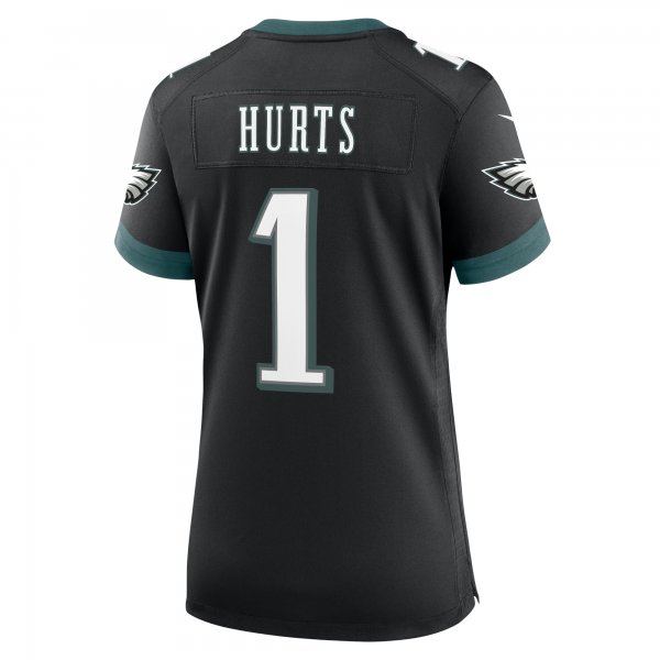 Women's Philadelphia Eagles Jalen Hurts Nike Black Alternate Game Jersey