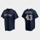 Men's New York Yankees #43 Jonathan Loaisiga Navy Alternate MLB Jersey