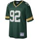 Men's Green Bay Packers Reggie White Mitchell & Ness Green Big & Tall 1996 Retired Player Replica Jersey