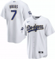 Men's Los Angeles Dodgers #7 Urias Nike 2021 Gold Program MLB Cool Base Jersey