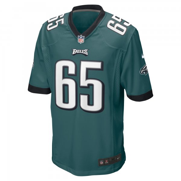 Men's Philadelphia Eagles Lane Johnson Nike Midnight Green Game Jersey