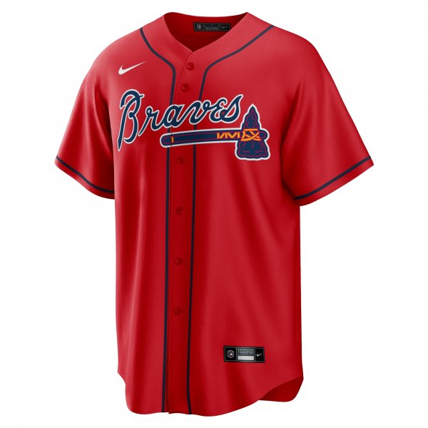 Men's Atlanta Braves Matt Olson Nike Red Alternate Replica Player Jersey