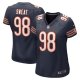 Women's Nike Montez Sweat #98 Navy Chicago Bears Game Jersey