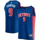 Youth Detroit Pistons Ausar Thompson Fanatics Royal Fast Break Replica Jersey - Icon Edition