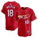 Men's Nike St. Louis Cardinals #18 Jordan Walker Red 2024 City Connect Limited Player Jersey