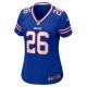 Women's Buffalo Bills Ty Johnson Nike  Royal Team Game Jersey