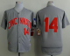 Mitchell And Ness 1969 Cincinnati Reds #14 Pete Rose Grey Throwback Stitched MLB Jersey