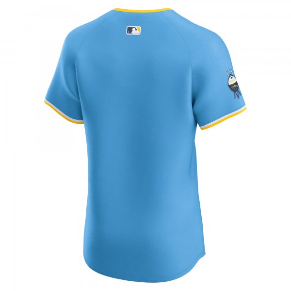 Men's Milwaukee Brewers  Nike Powder Blue City Connect Elite Jersey