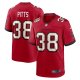 Men's Tampa Bay Buccaneers Derrek Pitts Nike  Red  Game Jersey