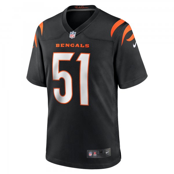 Men's Cincinnati Bengals Markus Bailey Nike Black Game Jersey