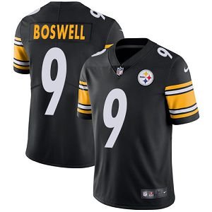 Youth Nike Pittsburgh Steelers #9 Chris Boswell Limited Black NFL Vapor Untouchable Home Jersey