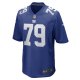 Men's New York Giants Tyre Phillips Nike Royal Game Player Jersey