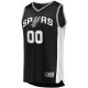 Youth San Antonio Spurs Fanatics Black Fast Break Custom Replica Jersey - Icon Edition