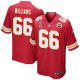 Brandon Williams #66 Kansas City Chiefs Super Bowl LVII Champions 3 Stars Men's Game Red NFL Jersey