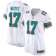 Women's Nike Miami Dolphins #17 Jaylen Waddle White NFL Game Jersey