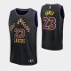 Los Angeles Lakers #23 LeBron James 2023-24 City Edition Black Jersey