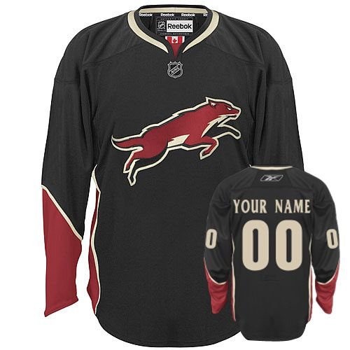 Arizona Coyotes Personalized Black NHL Jersey