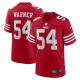 Men's San Francisco 49ers Fred Warner Nike Scarlet Player Game Jersey-(2022 New Style)