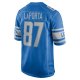 Men's Detroit Lions Sam LaPorta Nike Blue Team Game Jersey