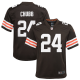 Youth Cleveland Browns #24 Nick Chubb Nike Brown Game Jersey