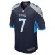 Men's Tennessee Titans Malik Willis Nike Navy Player Game Jersey