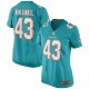 Women's Miami Dolphins Andrew Van Ginkel Nike Aqua Game Jersey