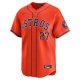 Men's Houston Astros Jose Altuve Nike Orange Alternate Limited Player Jersey